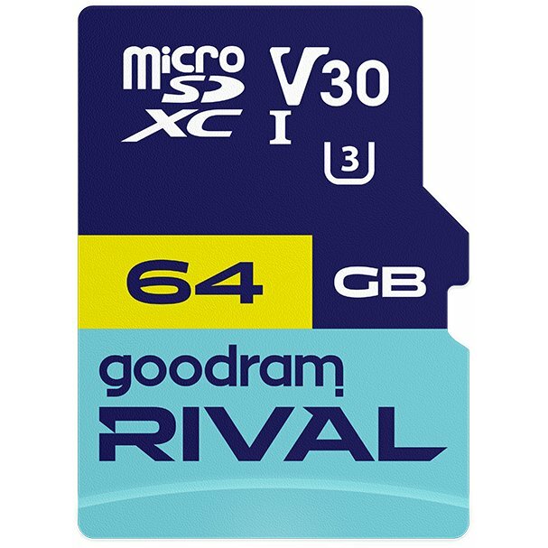 GOODRAM Memory card microSD 64GB Rival
