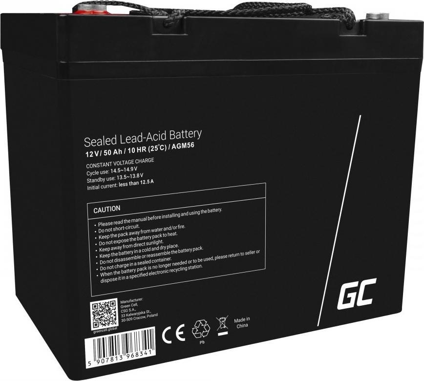 Green Cell Akumulator AGM 12V 50Ah