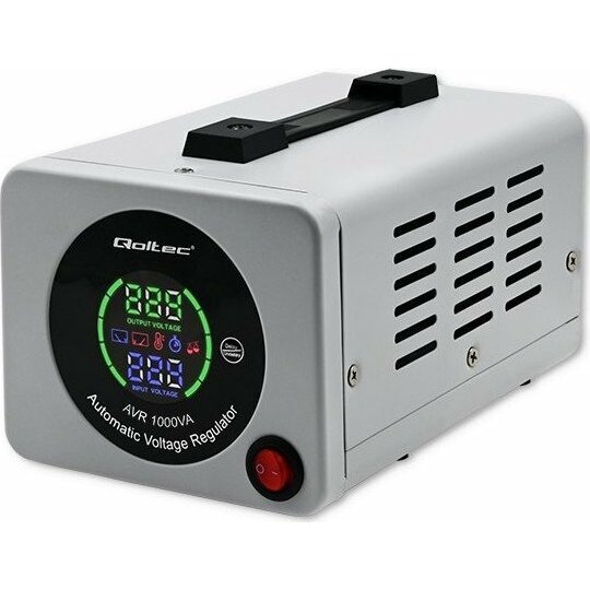 Qoltec Automatyczny stabilizator napięcia AVR 1000VA