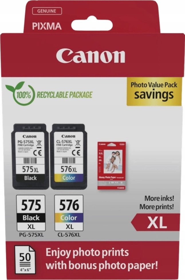 Canon Multipack PG-575XL /CL-576XL Photo Value