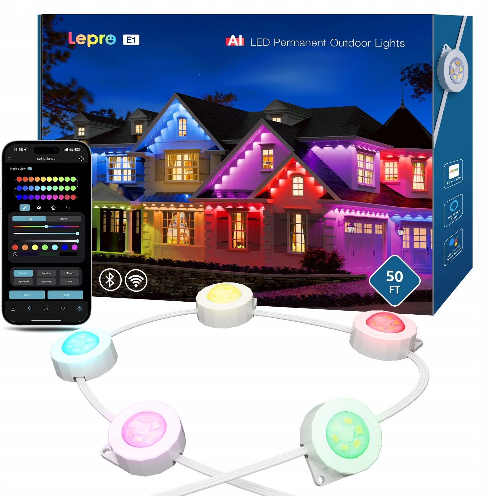 Lepro E1-30 Outdoor Light | E1-30-EU