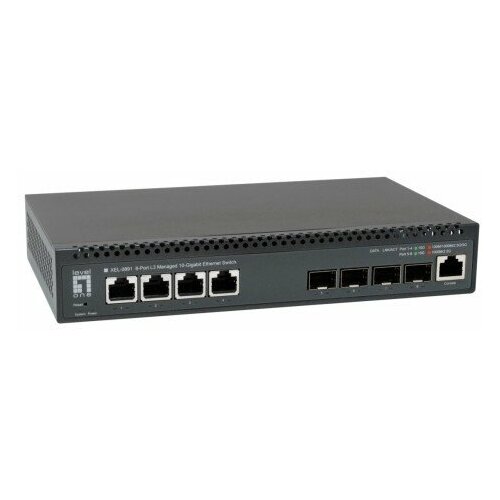 LevelOne Level One 4x10GE/4x10GSFP+ 19" Managed