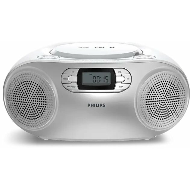 Radioodtwarzacz Philips CD Soundmachine TAZ2000 srebrny/biały