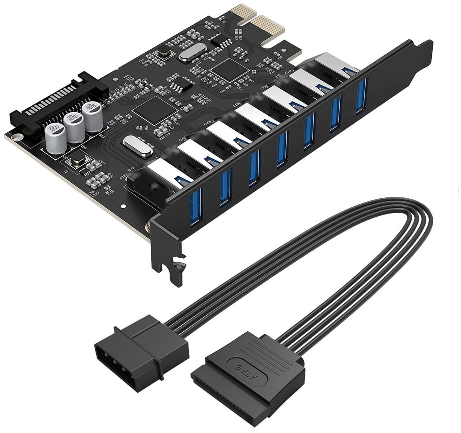 Karta rozszerzeń Orico PVU3 PCI-E 7x