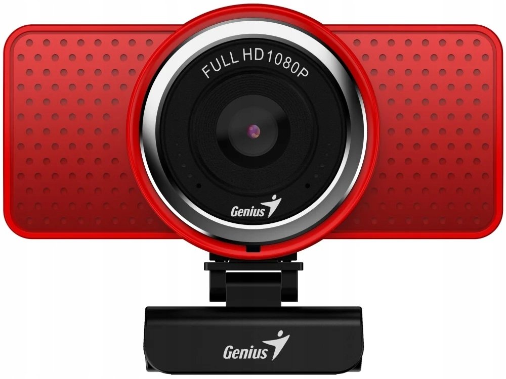 Kamera internetowa Genius ECam 8000 Czerwona