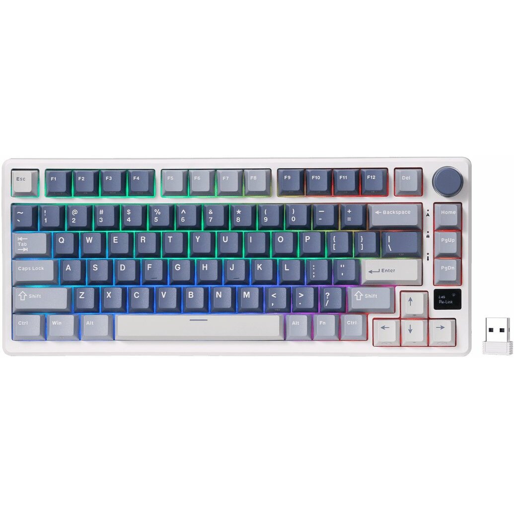 ROYAL KLUDGE M75 Ocean Blue, Cream