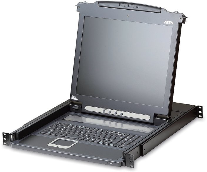 ATEN CL1000M KVM-Konsole, 43cm LCD, VGA
