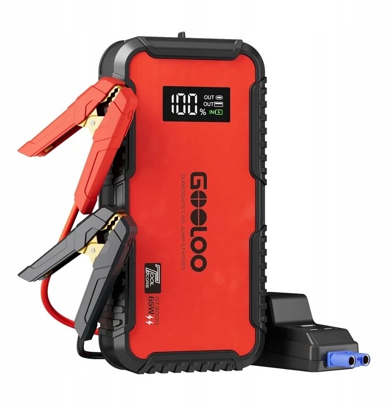 GOOLOO GT3000 44.4Wh Jump Starter
