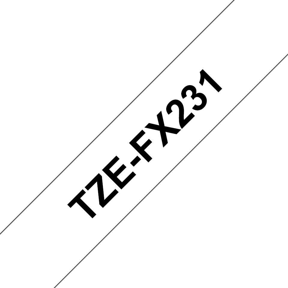 Brother TZE-FX231 Laminated tape | 5715328104976