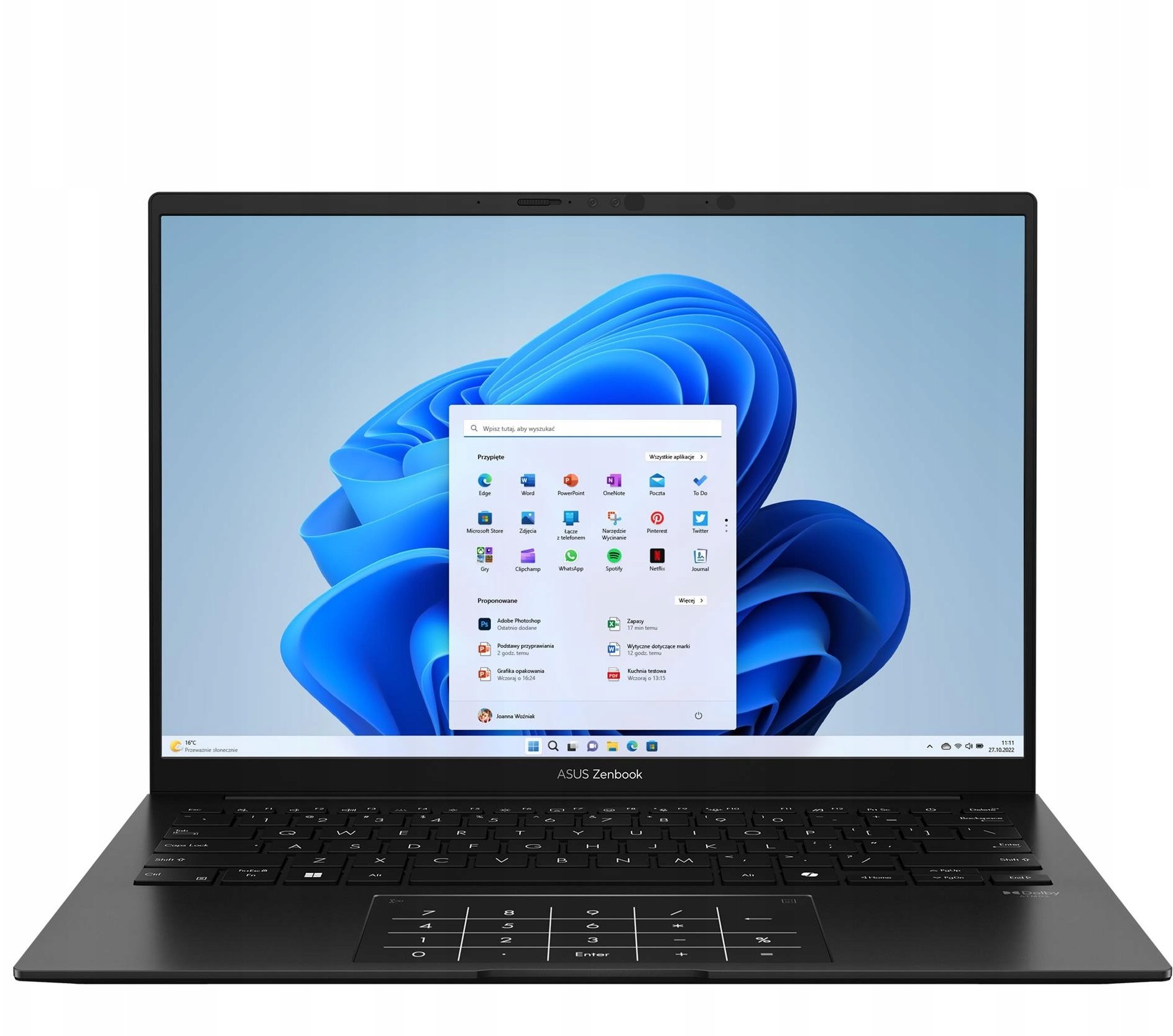 ASUS ZenBook 14 OLED UM3406GA-QD054W -