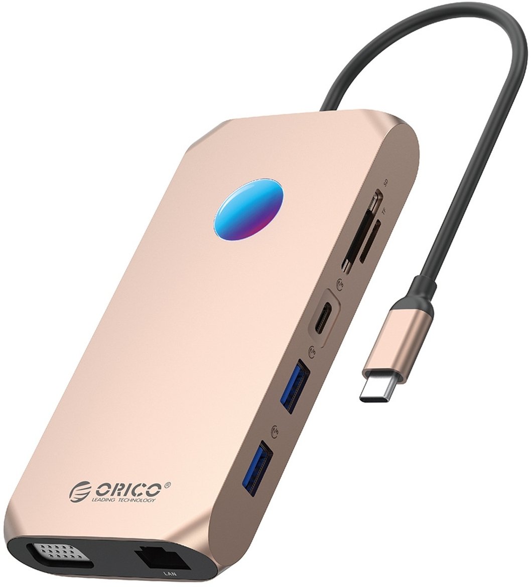 Orico USB-C 12in1 RGB | 2x
