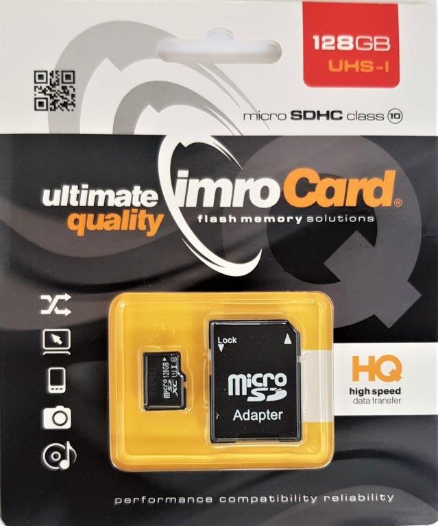 Karta Imro MicroSDHC 128 GB Class