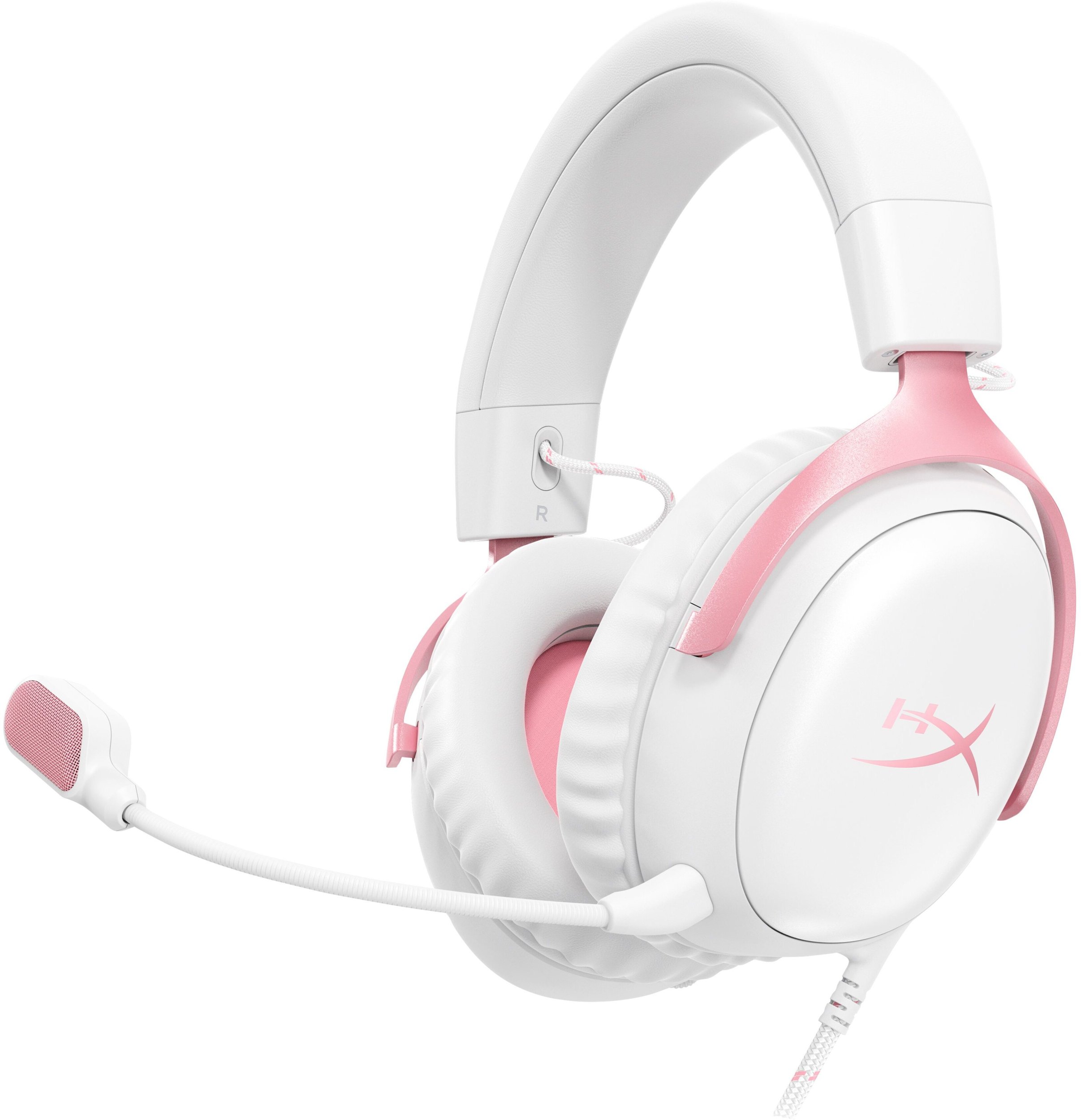 HyperX Cloud III Gaming Headset white/pink