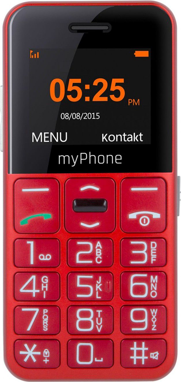 MyPhone Halo Easy Red | 5902052866625