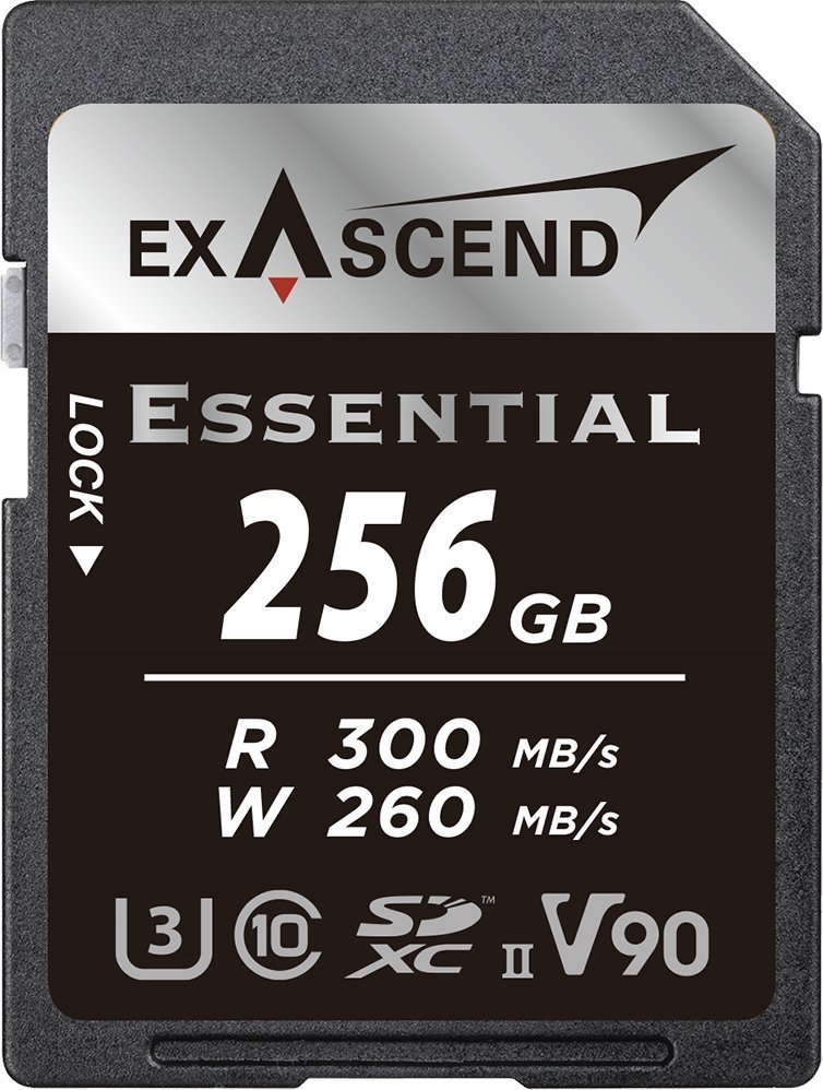 Karta ExAscend Essential SDXC 256GB UHS-II