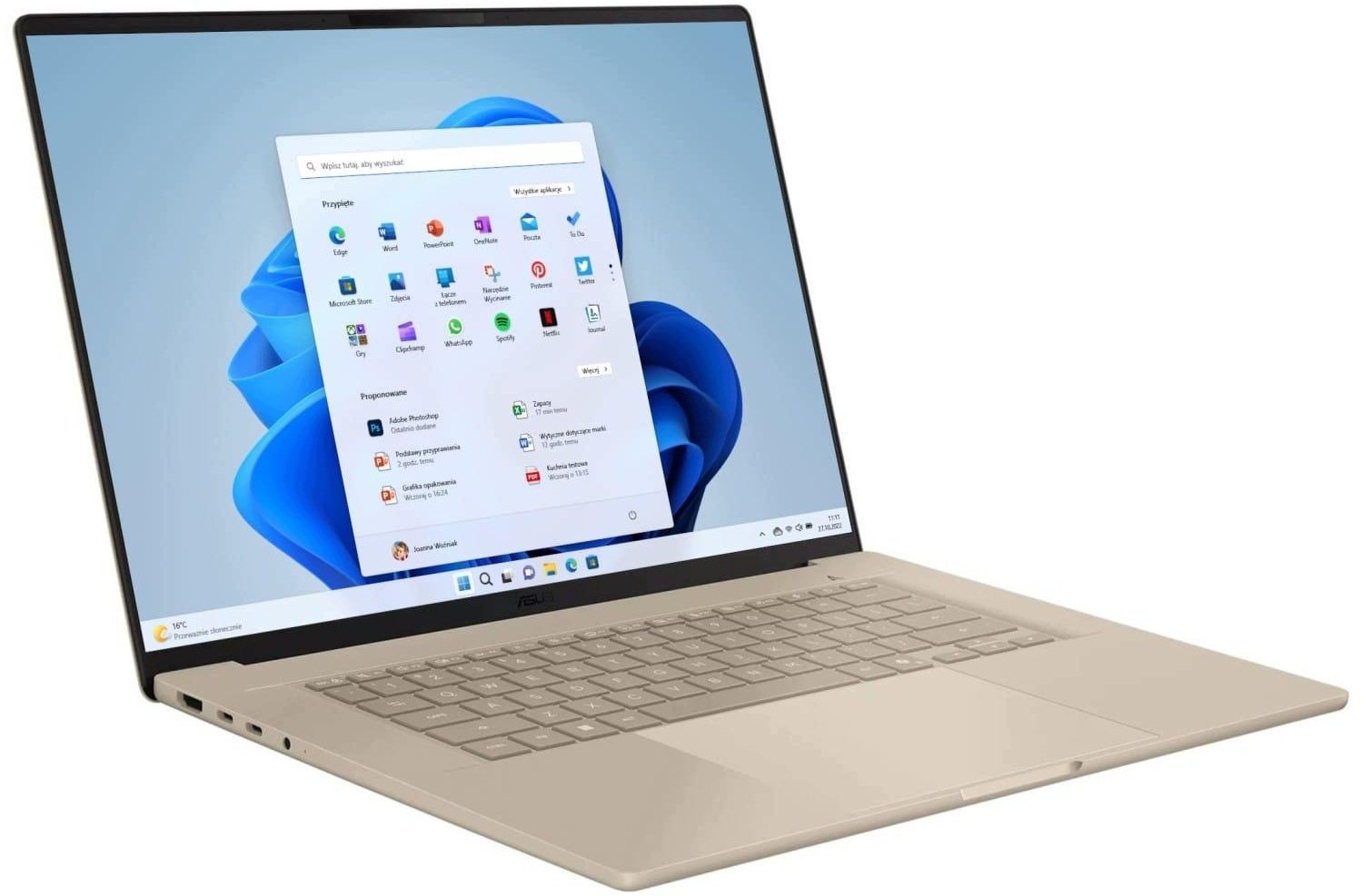 ASUS Zenbook A16 OLED UX3607QA-SH039W -