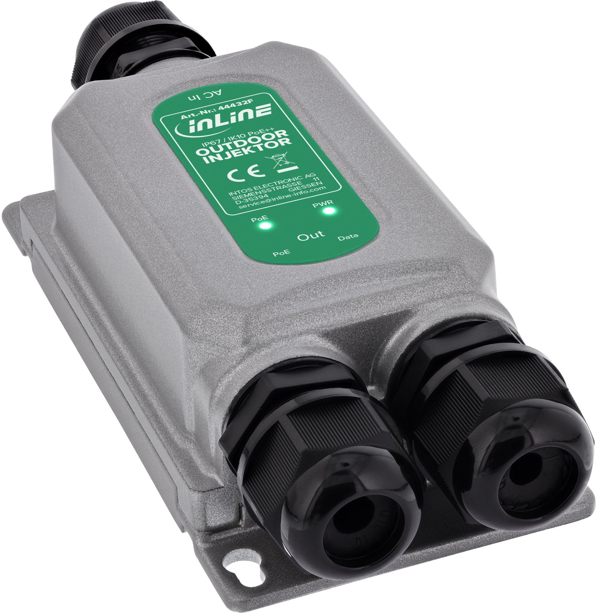 Allnet InLine® PoE++ Inżektor outdoor, 1Gb/s