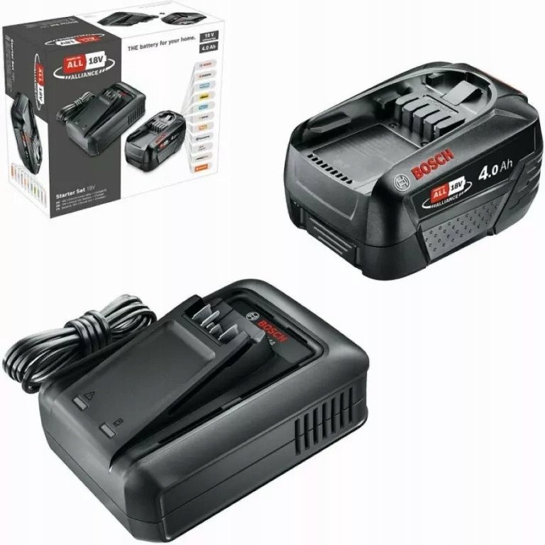 Bosch Akumulator 4Ah 18V + ładowarka