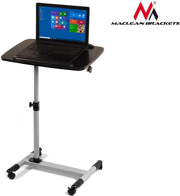 Maclean Universal flexible laptop trolley MC-671