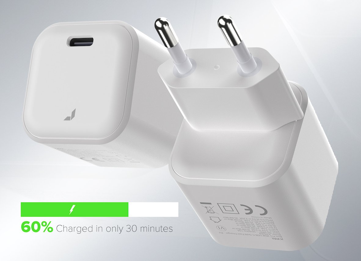 Charger Jcpal Bolt Pro 20W GaN
