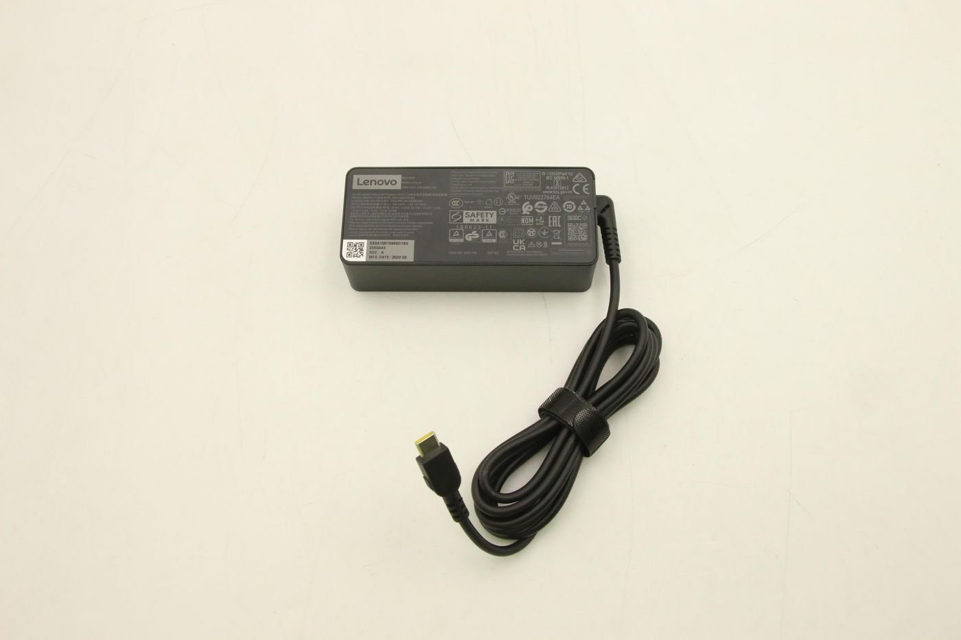 Lenovo 65W AC power adapter with