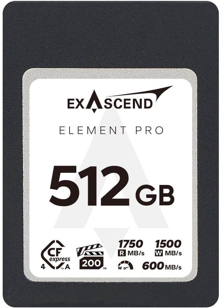 Exascend Element Pro CFexpress 512GB EXPC4EP512GB