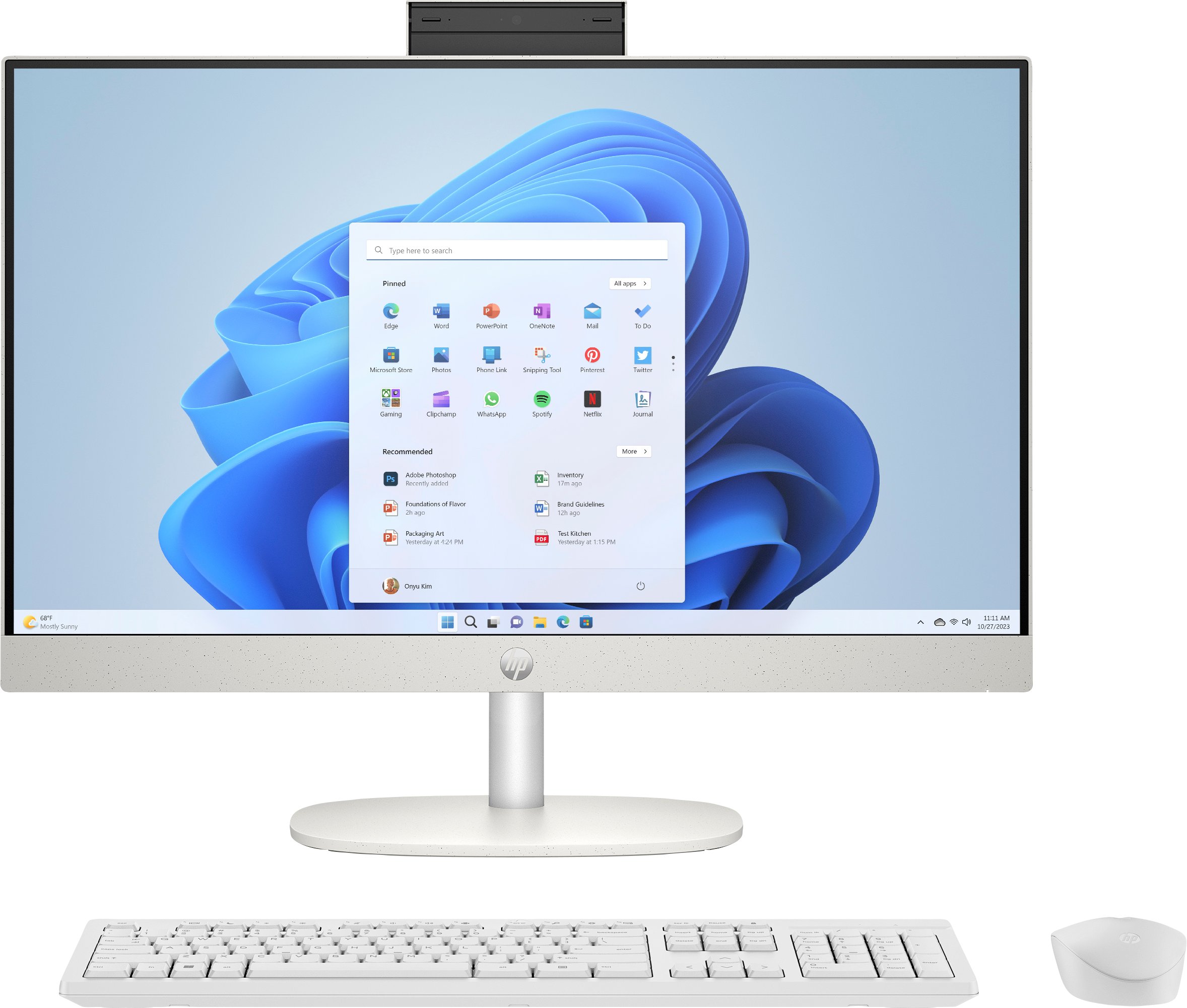 Komputer HP All-in-One 24 Ryzen 7