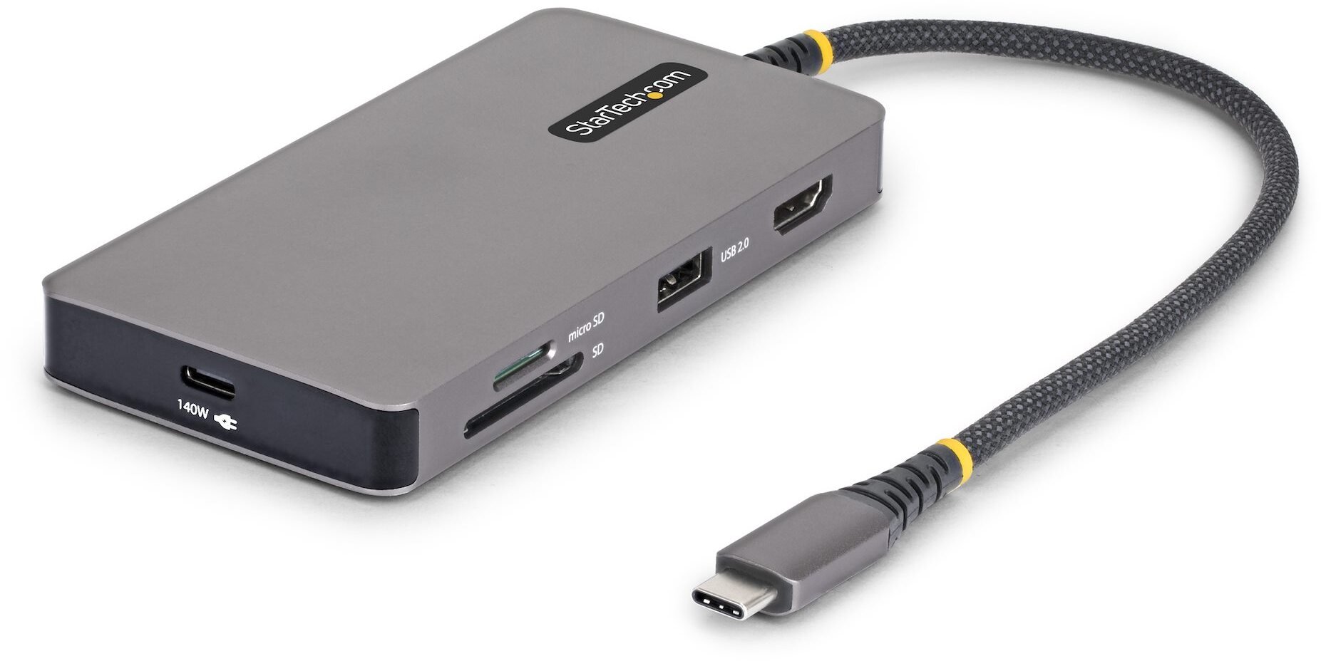 StarTech USB-C multiport hub 4K 140W/