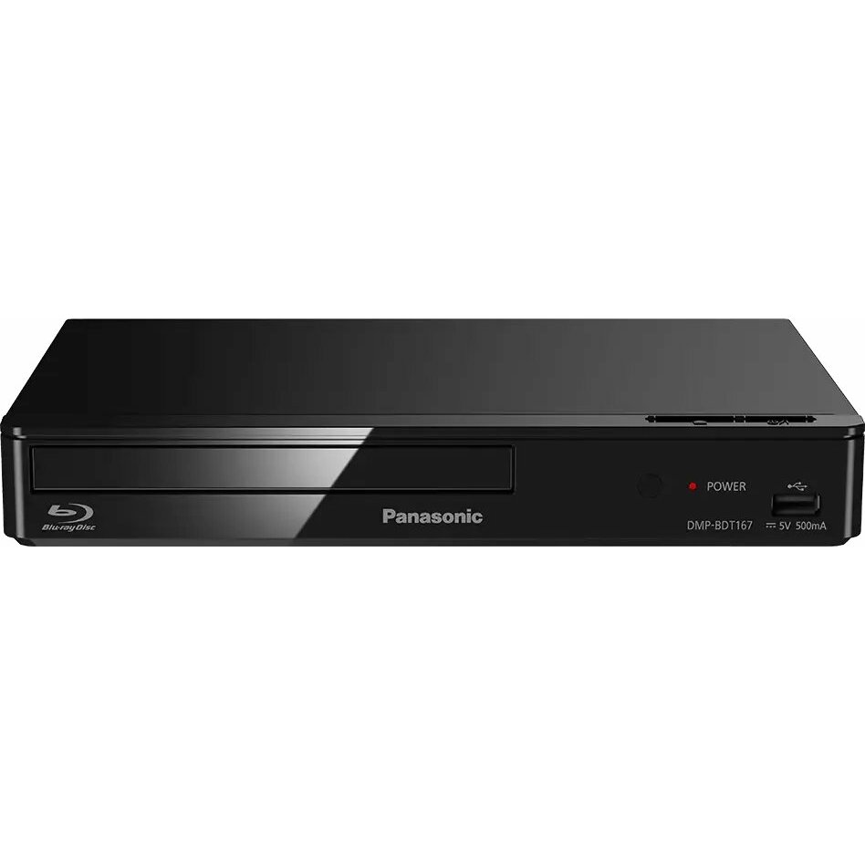 Panasonic DMP-BDT167 Blu-ray Player Black |