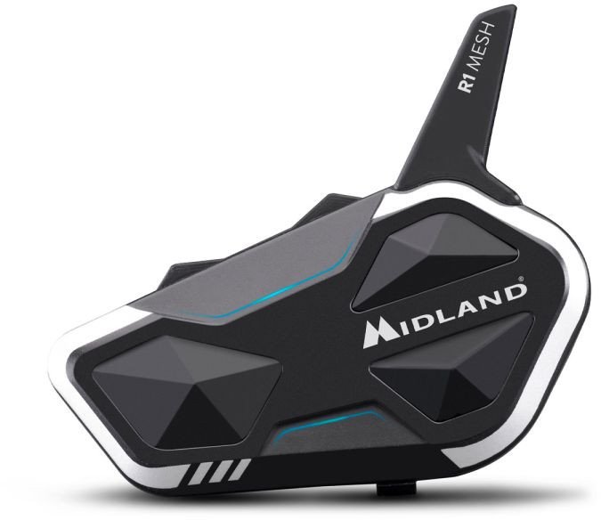 Motorbike Intercom Midland R1 MESH SINGLE