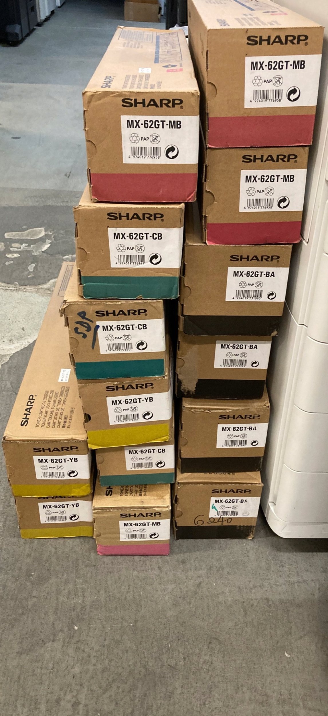 Toner Sharp Sharp Toner MX62GTMB Magenta
