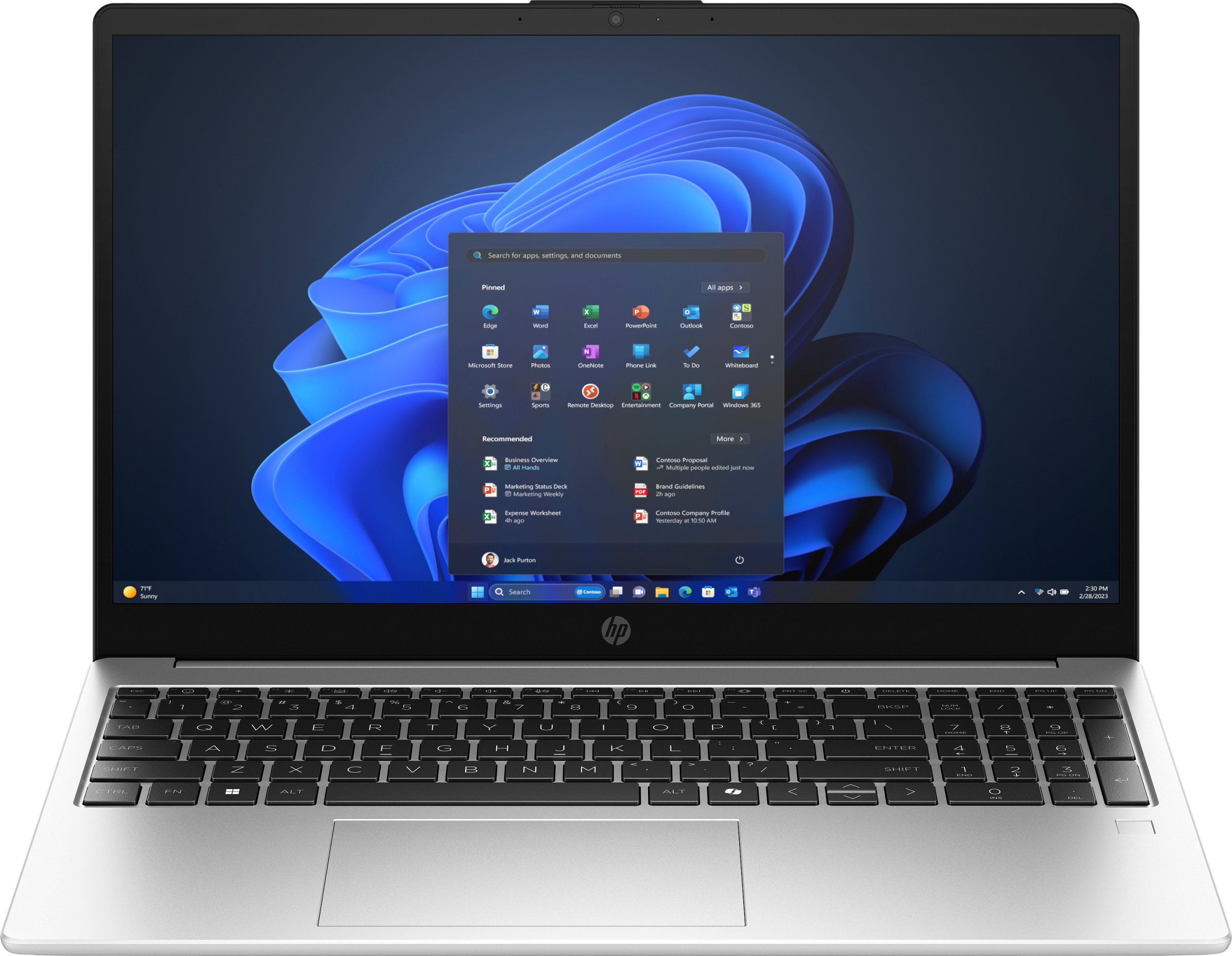 HP DN6W3ET 15.6" laptop, Intel