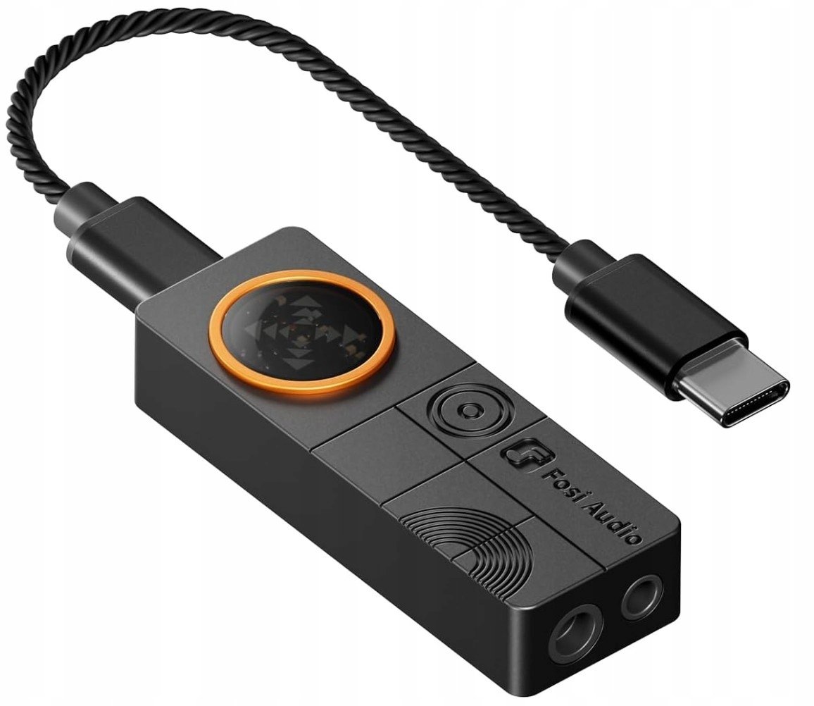 Wzmacniacz słuchawkowy Fosi Audio DS3 Obsidian
