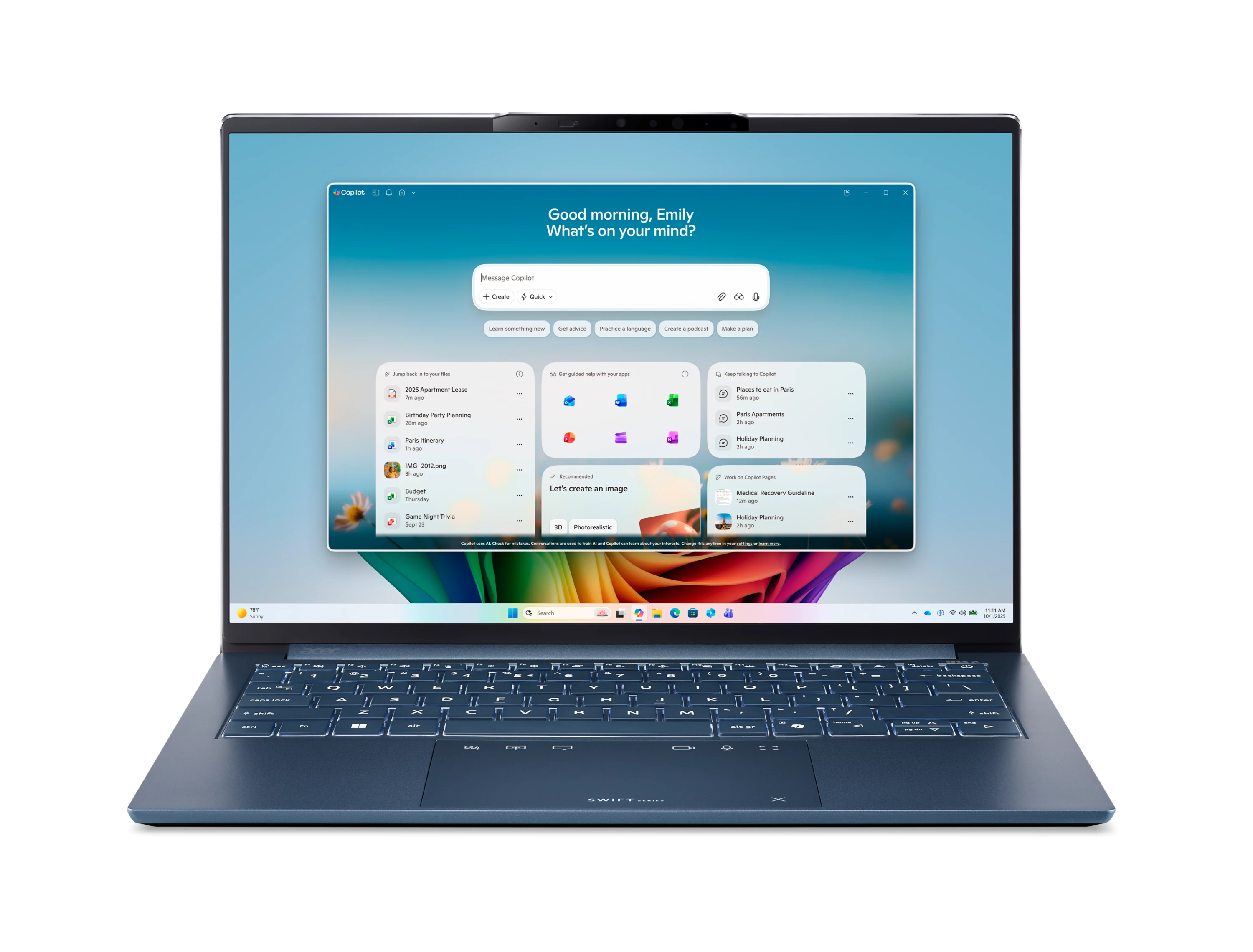 Acer Swift Go 14 AI NX