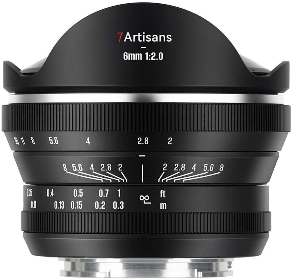 7Artisans 7Artisans 6mm F2.0 Sony