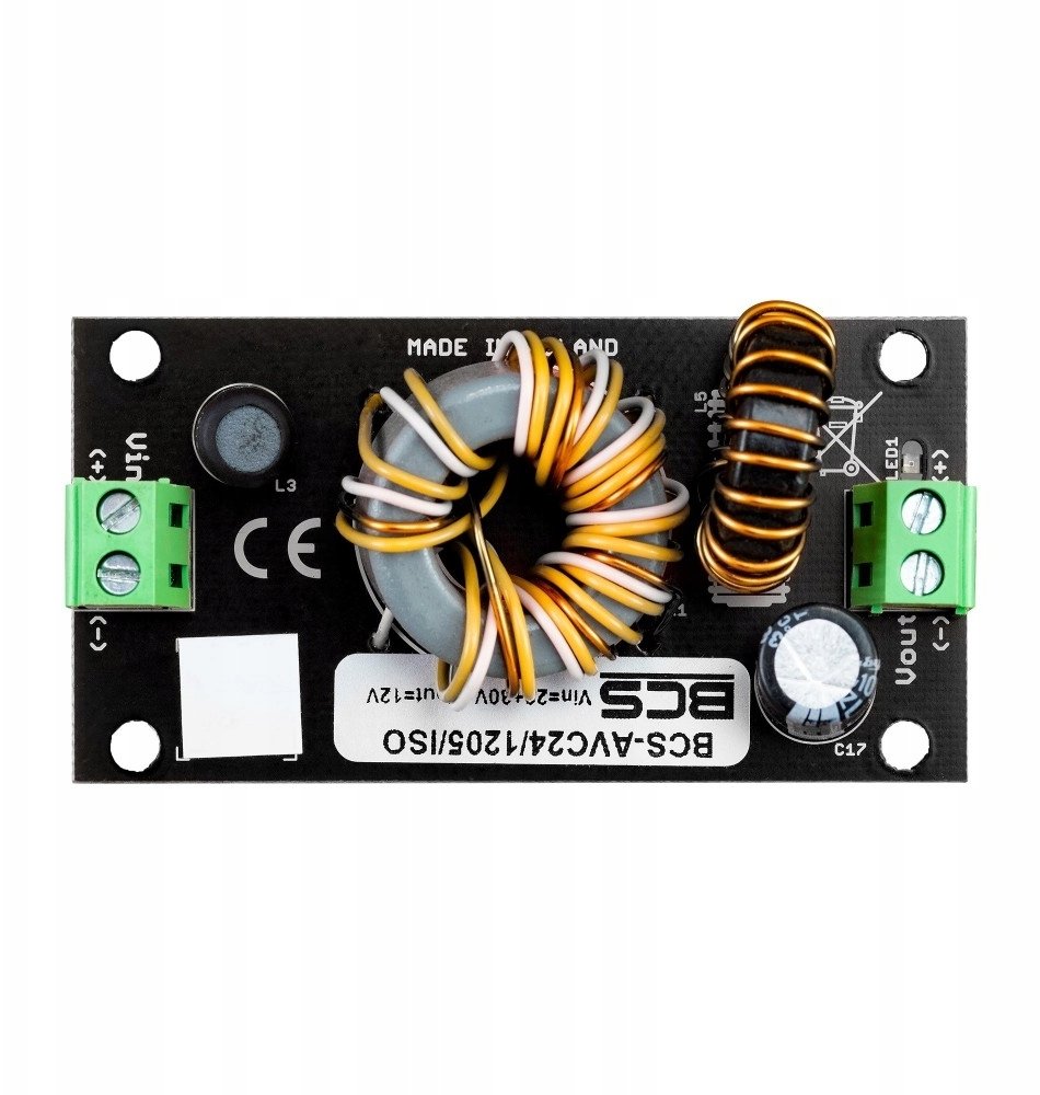 Przetwornica BCS Przetwornica napięcia DC/DC 20V…30V