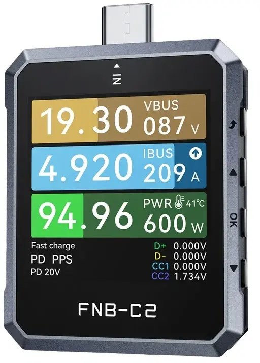 USB FNIRSI FNB-C2 Tester | FNB-C2