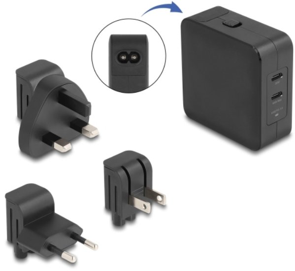 Access Point Delock GaN 2x USB-C