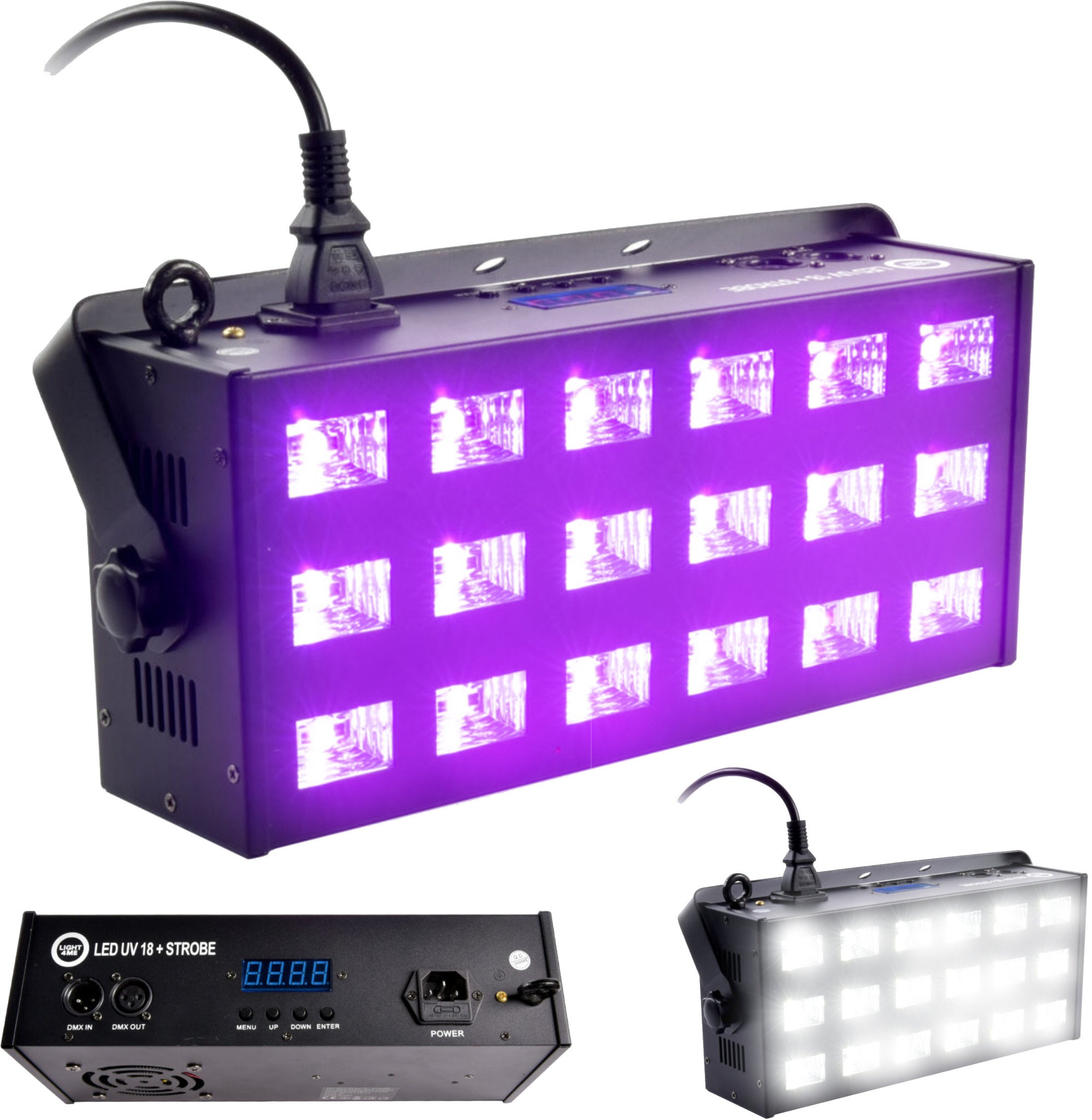 Naświetlacz LIGHT4ME LIGHT4ME LED UV 18x3W