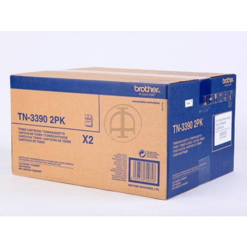 Brother Original TN3390TWIN Toner Black 12