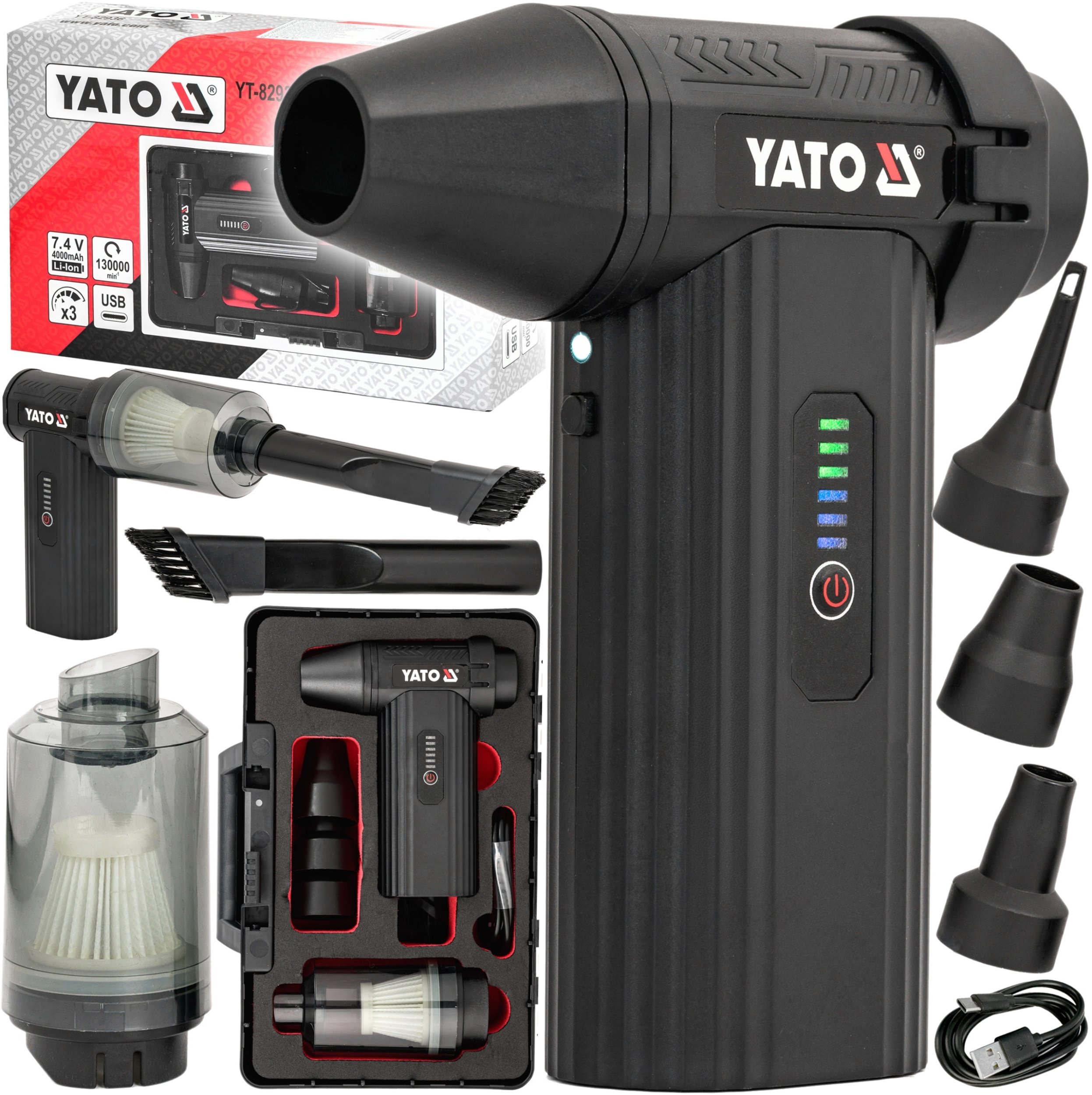 YATO DMUCHAWA MINI TURBO / ODKURZACZ
