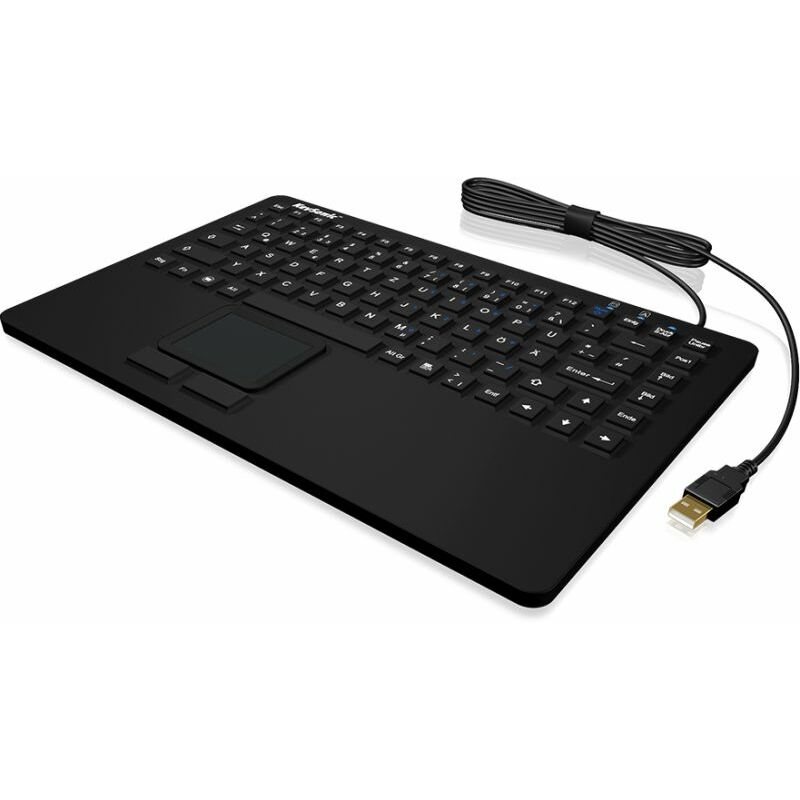 KEYSONIC Keyboard KSK-5230IN(US) Touchpad, IP68 |