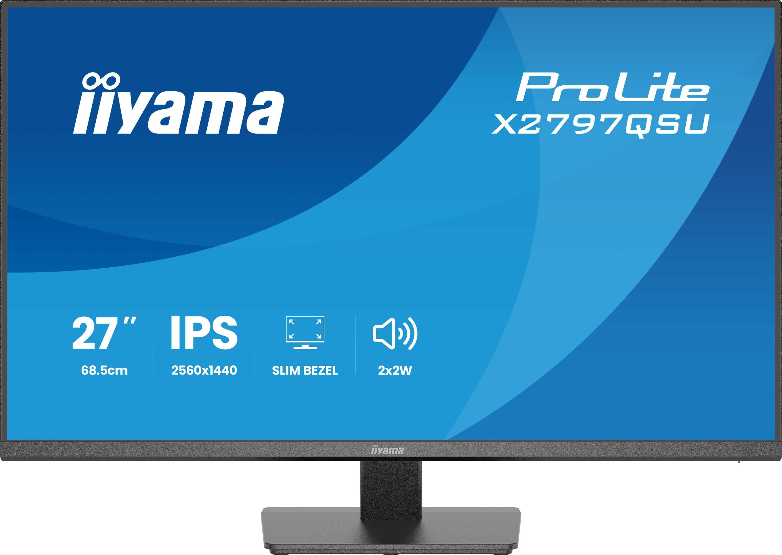 Iiyama ProLite X2797QSU-B1 - 27" QHD
