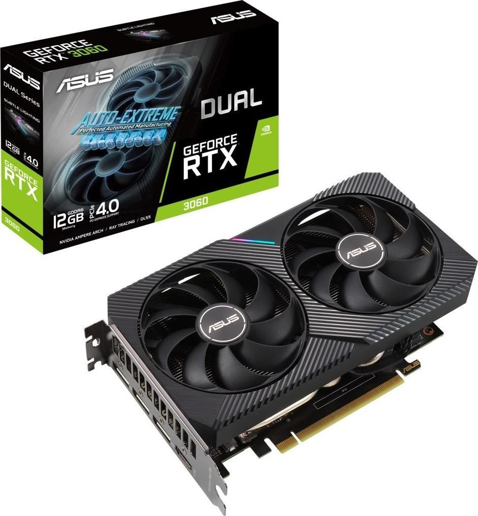 RTX 3060 12GB ASUS DUAL GDDR6