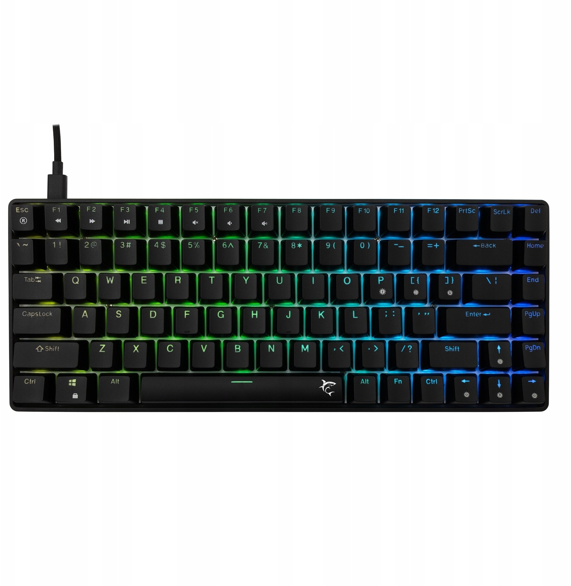 Klawiatura Mars Gaming White Shark Mechanical