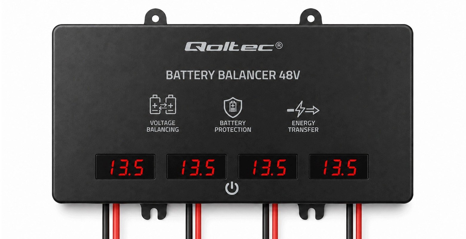 Qoltec Voltage balancer for 48V batteries