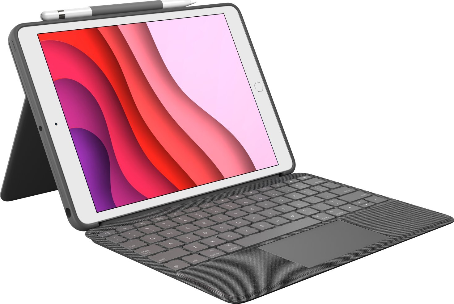 Logitech Combo Touch Tastatur Trackpad Apple