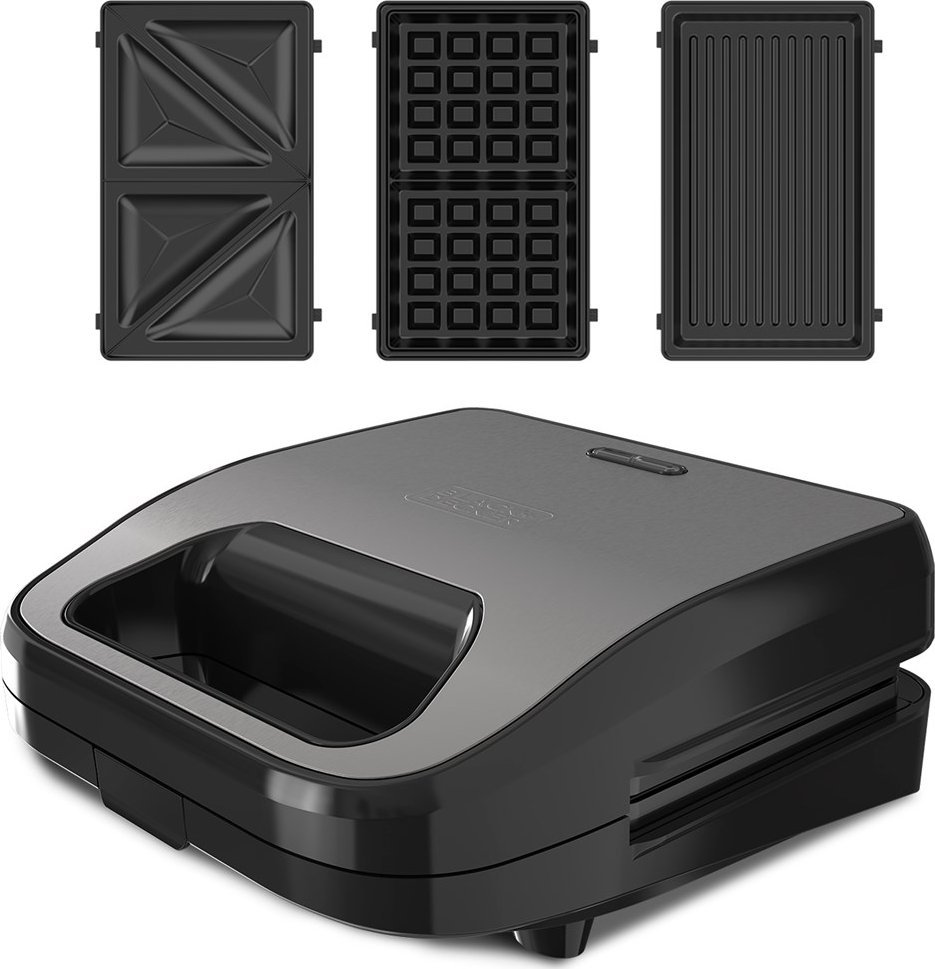 Black+Decker BXSA754E Toaster with 3 interchangeable
