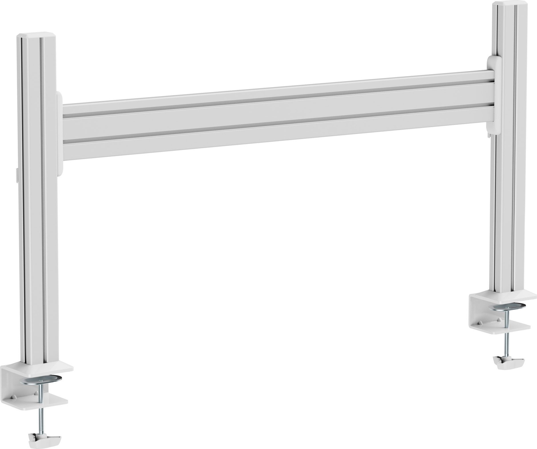 InLine Slatwall Tischhalterung Aluminium Panel 1