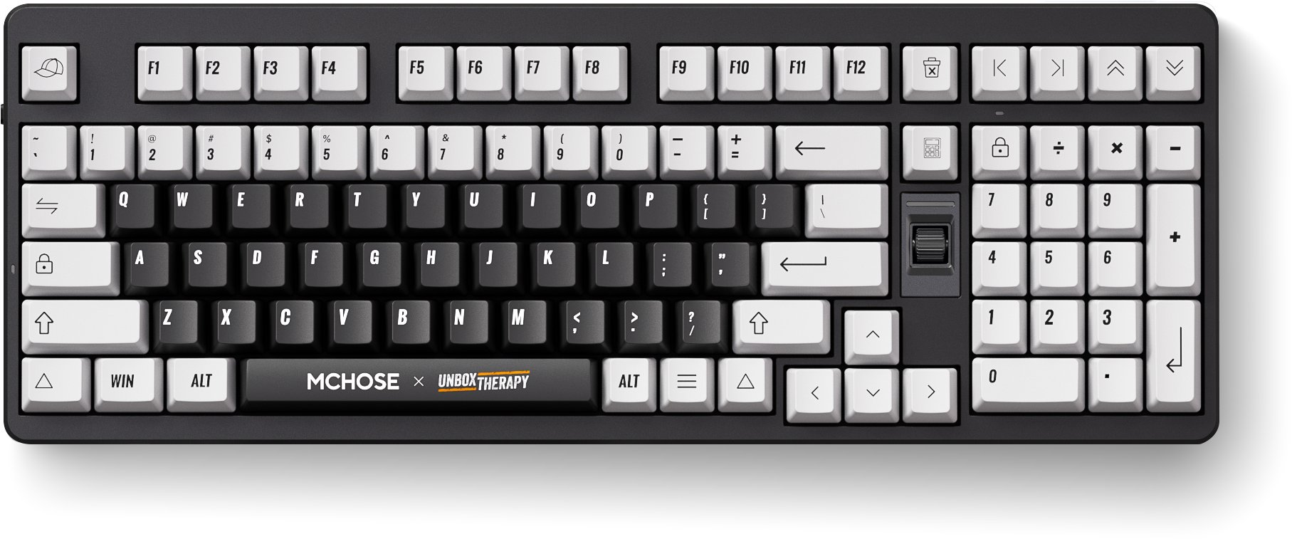Klawiatura MCHOSE UT98 Outemu Silent Peach